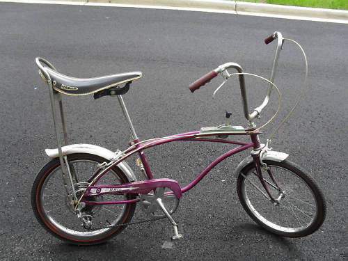 JUST WON OFF EBAY, EBAY PICTURES. BIKE LOOKS ORIGINAL, SPRING LOADED ...