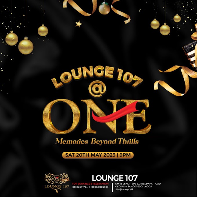 Lounge 107 Sangotedo at 1, theme Memories beyond thrills