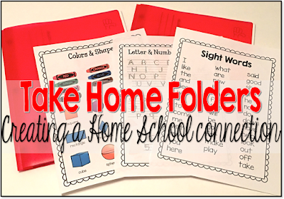 Studnet take home folders for school to home communication.  Build the communication lines between school and home early on .  Start in kindergarten with the take home communication homework folder