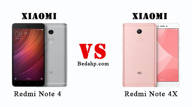 Perbedaan Redmi Note 4X VS Redmi Note 4