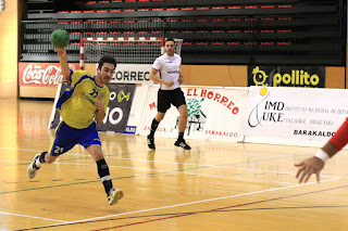 El Club Balonmano Barakaldo cae ante el Uharte