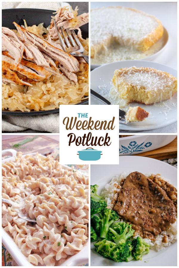 A virtual recipe swap with Good Luck New Year's Pork and Sauerkraut, Brazilian Coconut Cake, Polish Noodles, Slow Cooker Cube Steak and dozens more!