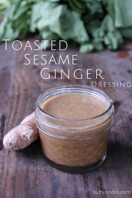 toasted sesame ginger salad dressing