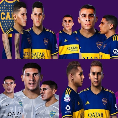 PES 2020 Boca Juniors Mini Facepack by Gordoumbanda