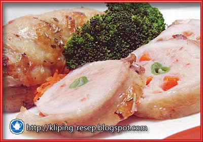 Resep Chicken Roll ala Philip Wong - Kliping Resep