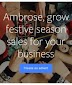 Festive Season Sales: How To Grow Your Business Sales On Facebook