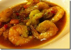 Udang Masak Tauco Pedas Seafood