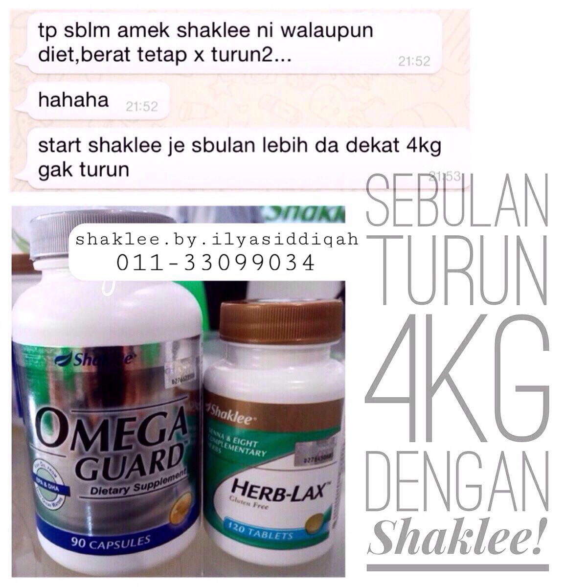 Ilyasiddiqah: HERB LAX SHAKLEE : KEBAIKAN, MANFAAT DAN 