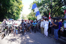 Andi Sudirman Sulaiman Lepas Gowes Bersedekah Fun Bike 2020 di Takalar