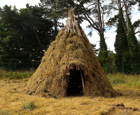 10,000 year old mesolithic hut recreated