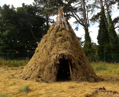 10,000 year old mesolithic hut recreated