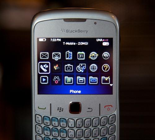HTC Hero Vs BlackBerry Curve