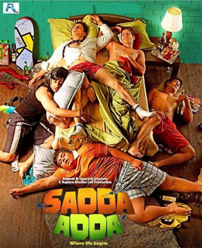 Poster Of Hindi Movie Sadda Adda 2012 Full HD Movie Free Download 720P Watch Online