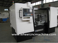 Wheel Repair CNC Lathe Machine CK6180W Exported To Vietnam