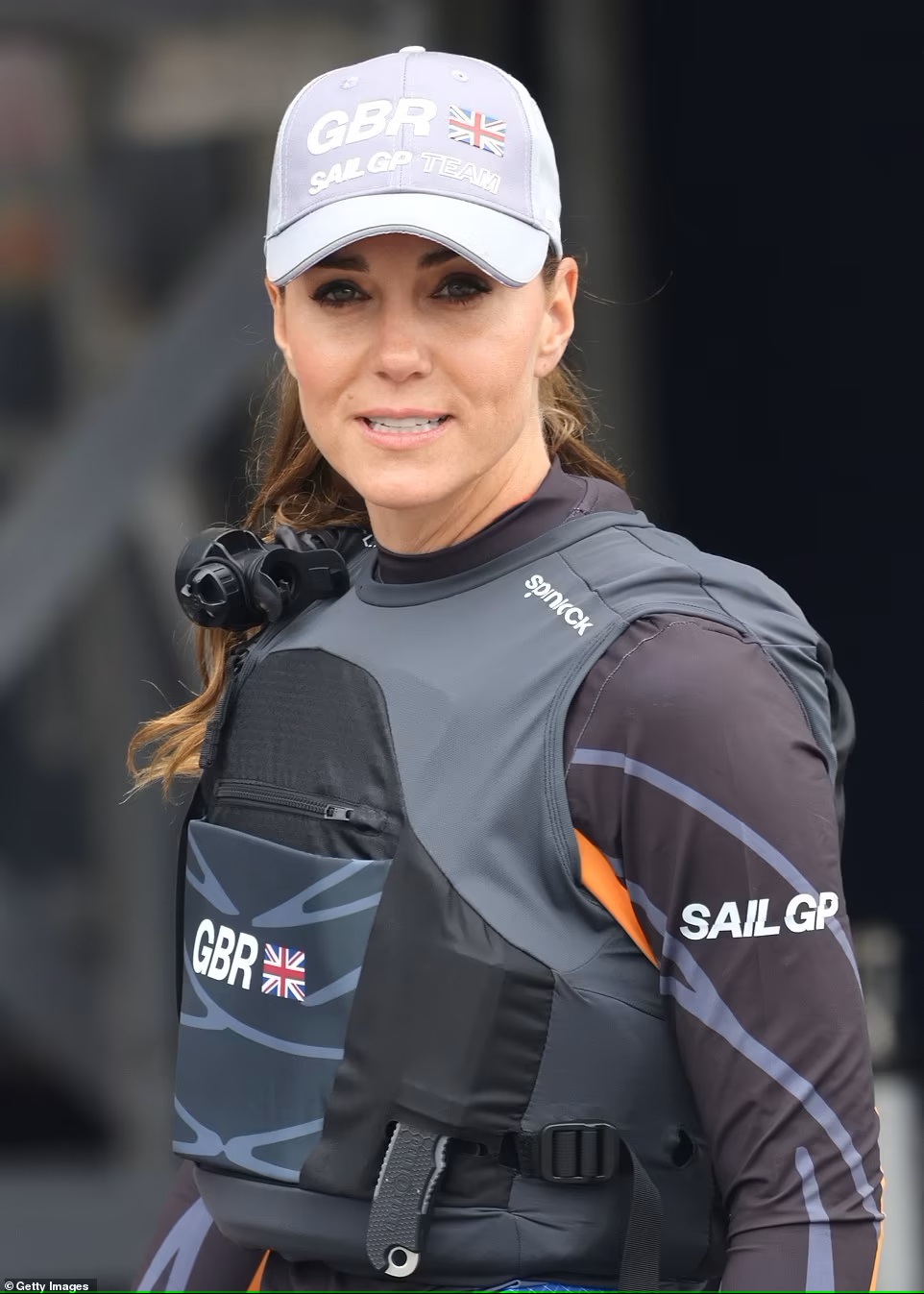 Duchess Kate joins Sir Ben Ainslie at the Sail Grand Prix