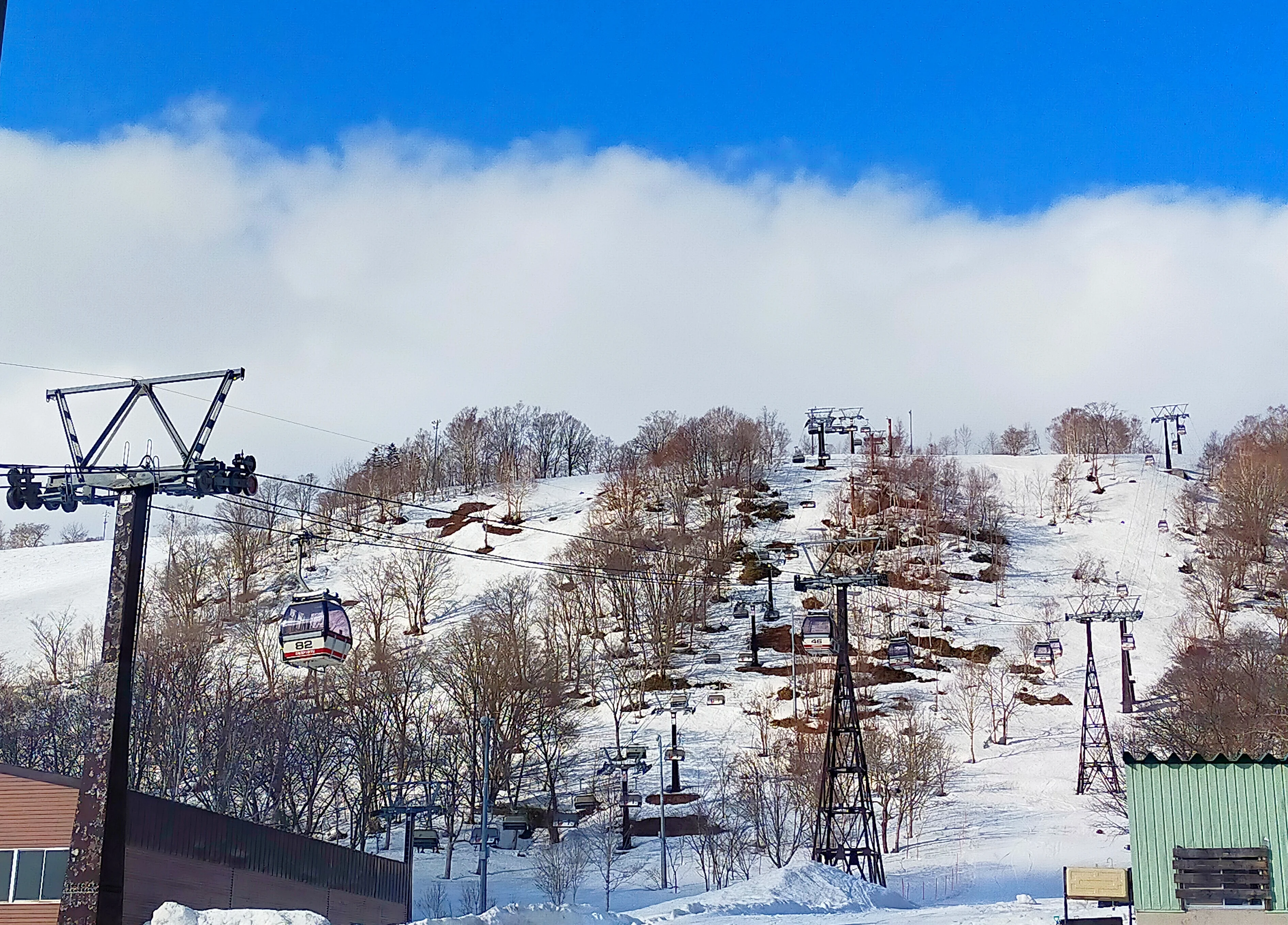 We weren't able to ride the gondola up to the mountain as it was almost closing time when we arrived