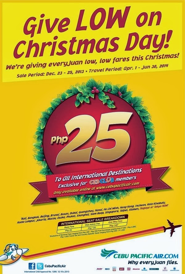 EDnything_CebuPac Give LOW on Christmas Day