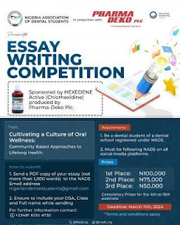 nads essay competition