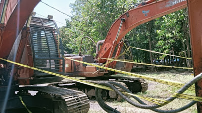 Diduga Ada Kelalaian Pengawasan dari Pihak Dinas PUPR, Menyebabkan Alat Berat Milik Pemerintah Disita Mabes Polri