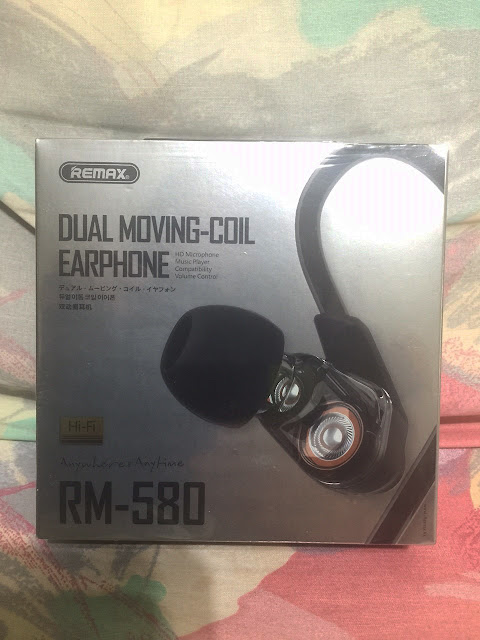 Remax RM 580 Dual Moving Coil Earphone
