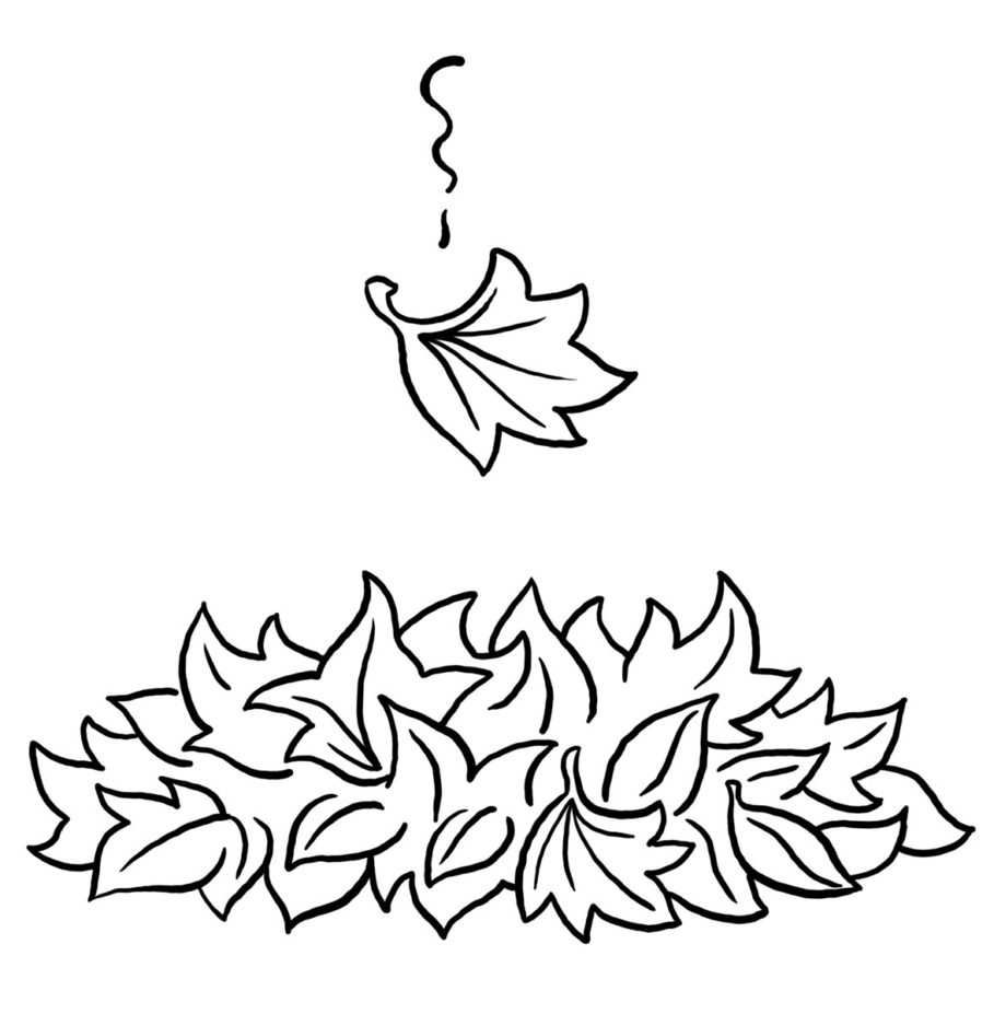 Download Fall Leaves Coloring Pages 2016