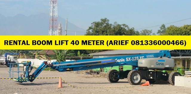 rental boom lift 40 meter di gresik