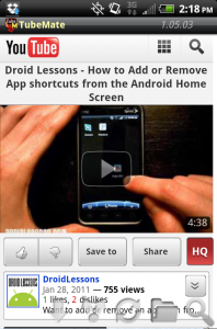 cara download video youtube di android 4