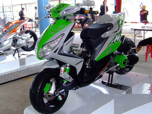  Modifikasi  Mio  Soul GT  2012 sRj Modification Bikerz