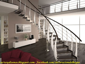 DISEÑO DE BARANDAS PARA ESCALERAS by artesydisenos.blogspot.com