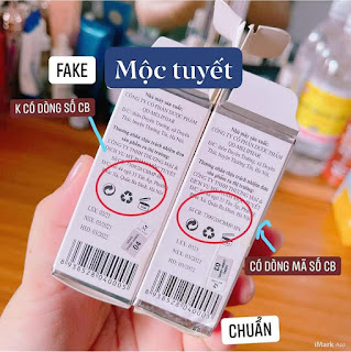 serum mộc tuyết giả