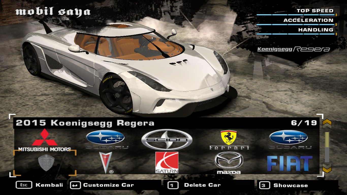 NFSMW 2015 Koenigsegg Regera SEPUTAR KOMPUTER