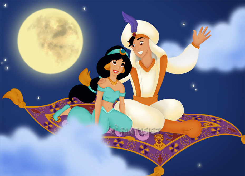  ... me of another of my favorite love stories ... Disneys ALADDIN