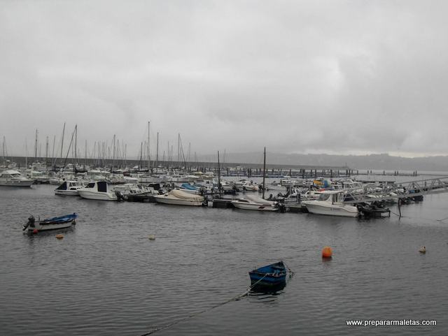 puerto deportivo en A Coruña