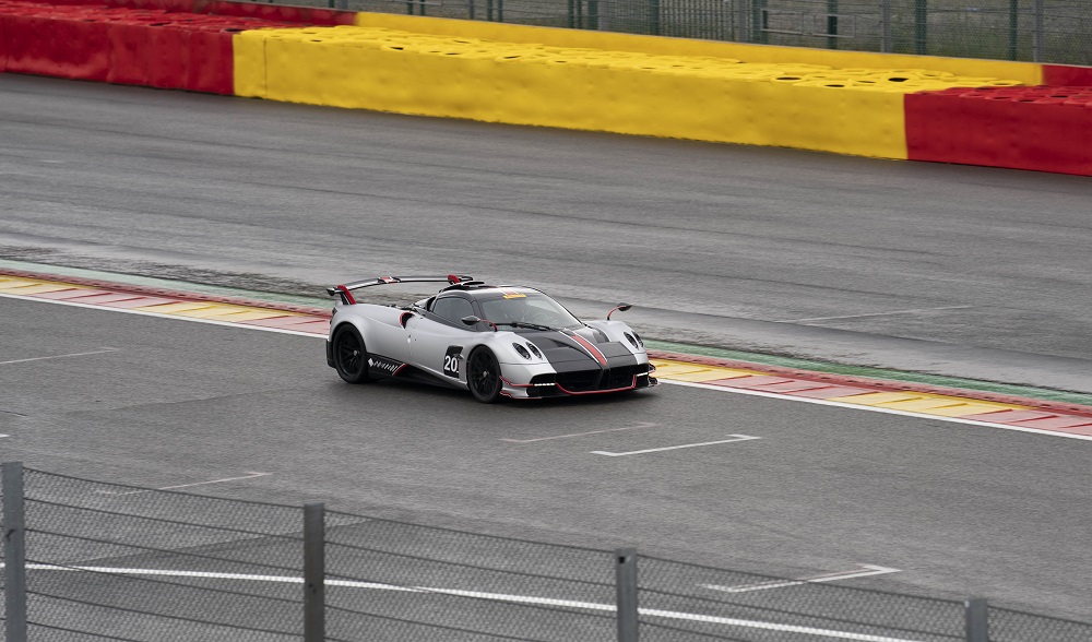 Pagani Huayra Roadster BC sets a new lap record at Spa Francorchamps