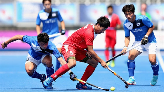 Hockey China beats Korea