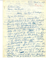 Page one of the letter reproduced in the post
