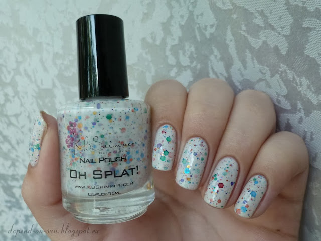 KBShimmer Oh splat!