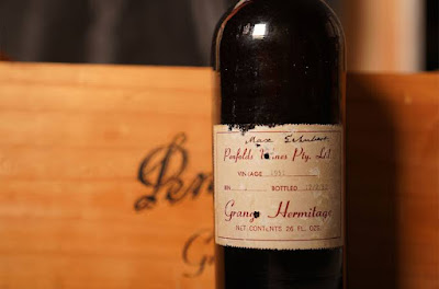 On the list of the most expensive wines in the world is Penfolds Grange Hermitage Bin 1 Shiraz 195.