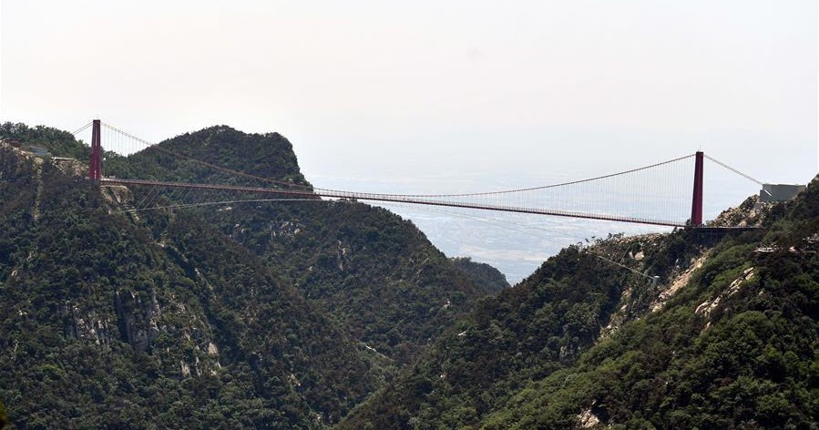 jambatan kaca di china