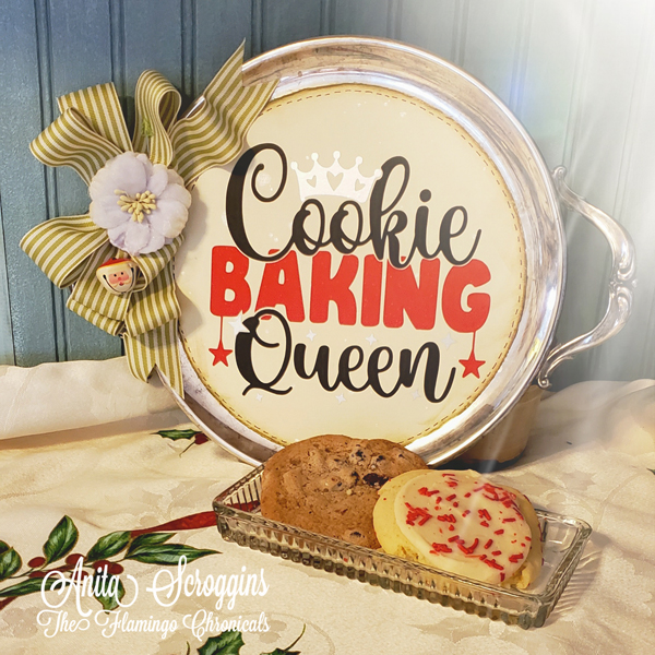 Queen Cookie Baker Tray