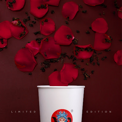 BaWangChaJi Launched The Rose Tie Guan Yin Milk Tea On 9.9