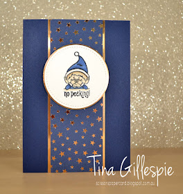 scissorspapercard, Stampin' Up!, Art With Heart, Heart Of Christmas, # Elfie, Brightly Gleaming SDSP, Shimmery Crystal Effects, Copper Foil, Stampin' Blends, Christmas Card