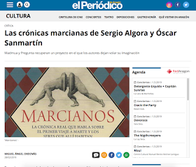 https://www.elperiodicodearagon.com/noticias/escenarios/cronicas-marcianas-sergio-algora-oscar-sanmartin_1345940.html