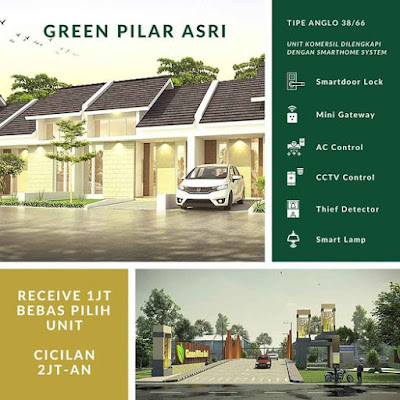 Perumahan Minimalis Bekasi 2021 Green Pilar Asri di Cikarang Utara