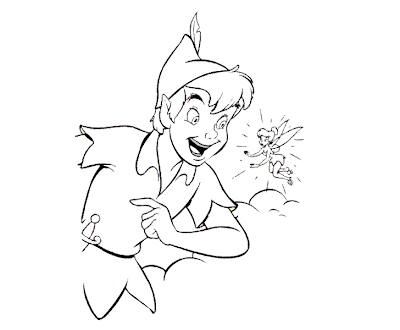 tinkerbell and peter pan