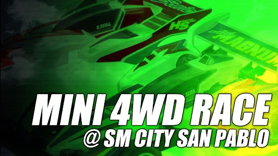 Tamiya Mini4WD Racing Event 2016 With Cash Prizes ★ SM City San Pablo