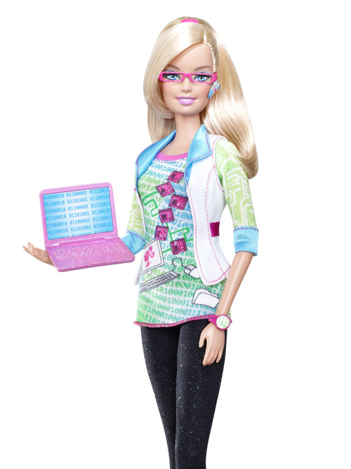 Barbie became the programmer