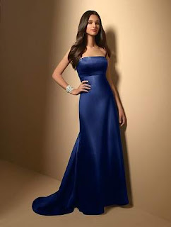 Beautiful Midnight Blue Bridesmaid Dresses