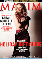 Sarah Michelle Gellar December Maxim Shoot