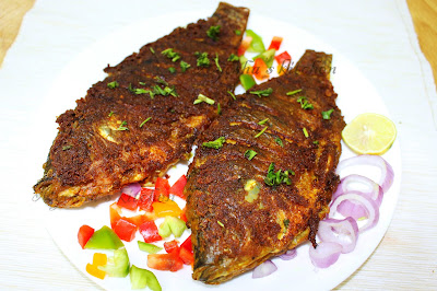 fish fry restaurant style crispy tasty in each bites fish fry recipe fried fish kerala fish fry  pan fried fish